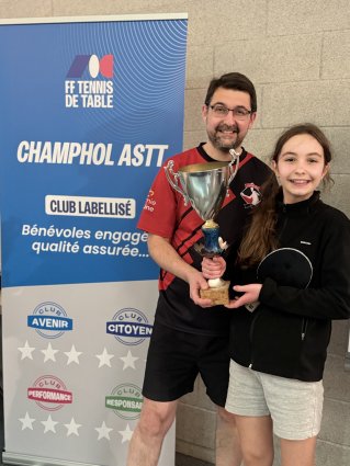 1er Tournoi des familles du Champhol AS Tennis de Table